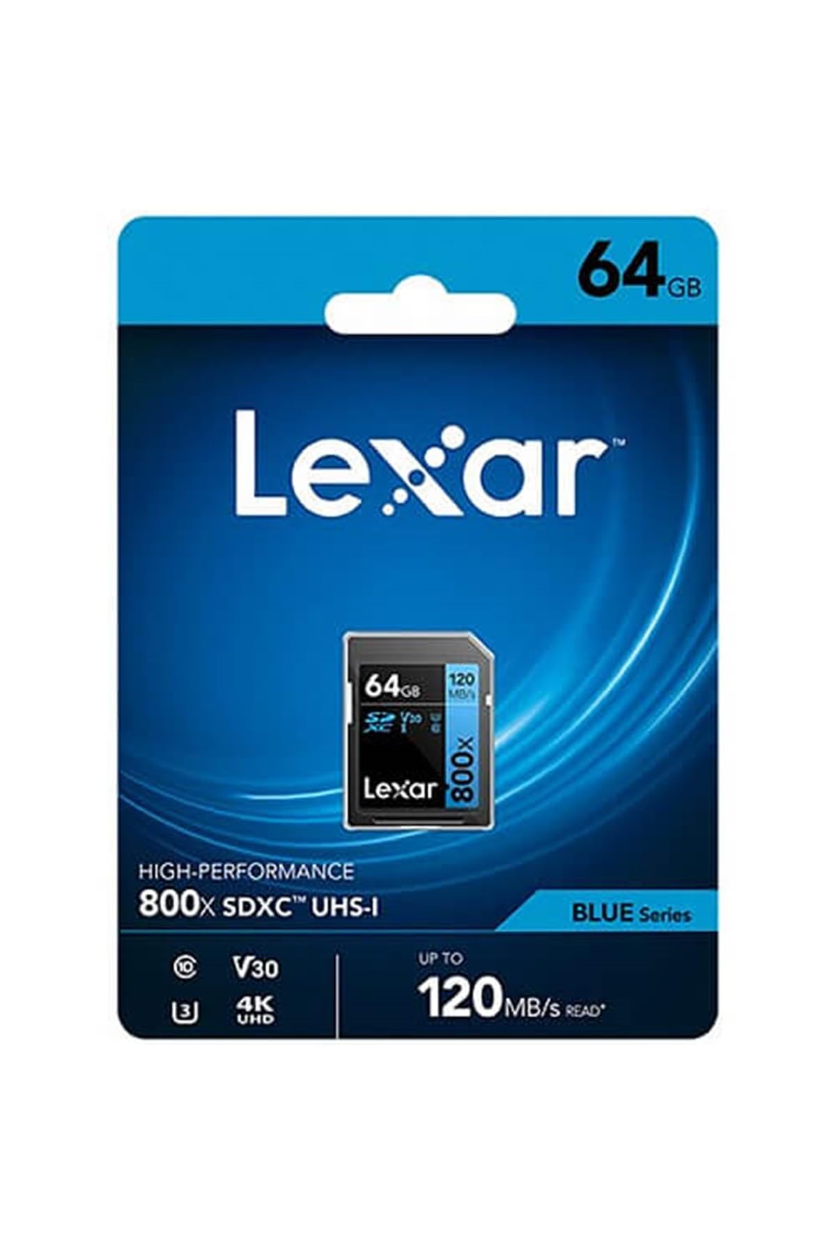 Amazon | Lexar Profes. 800x SDXC UHS-I U3 V30 64GB | Lexar | SD